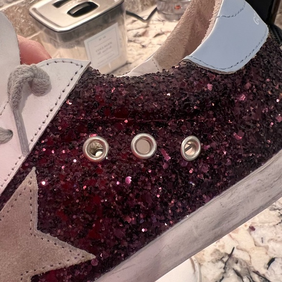SOLD ON OTHER SITE golden goose GGDB superstars glitter sequin size 39 - Picture 11 of 13